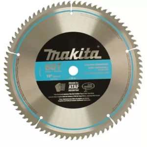 Makita 10 in. x 5/8 in. 80-Teeth Micro-Polished Miter Saw Blade